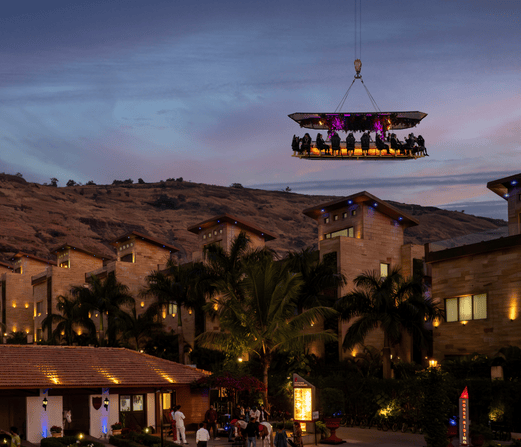 Della Sky Dining – Most Unique Dining Experiences in Maharashtra