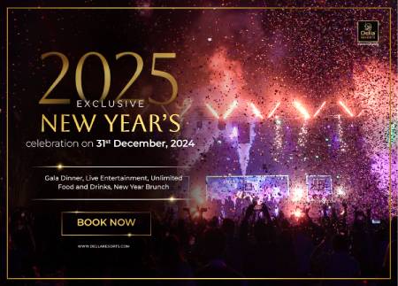 Celebrate New Year's Eve at Della Resorts